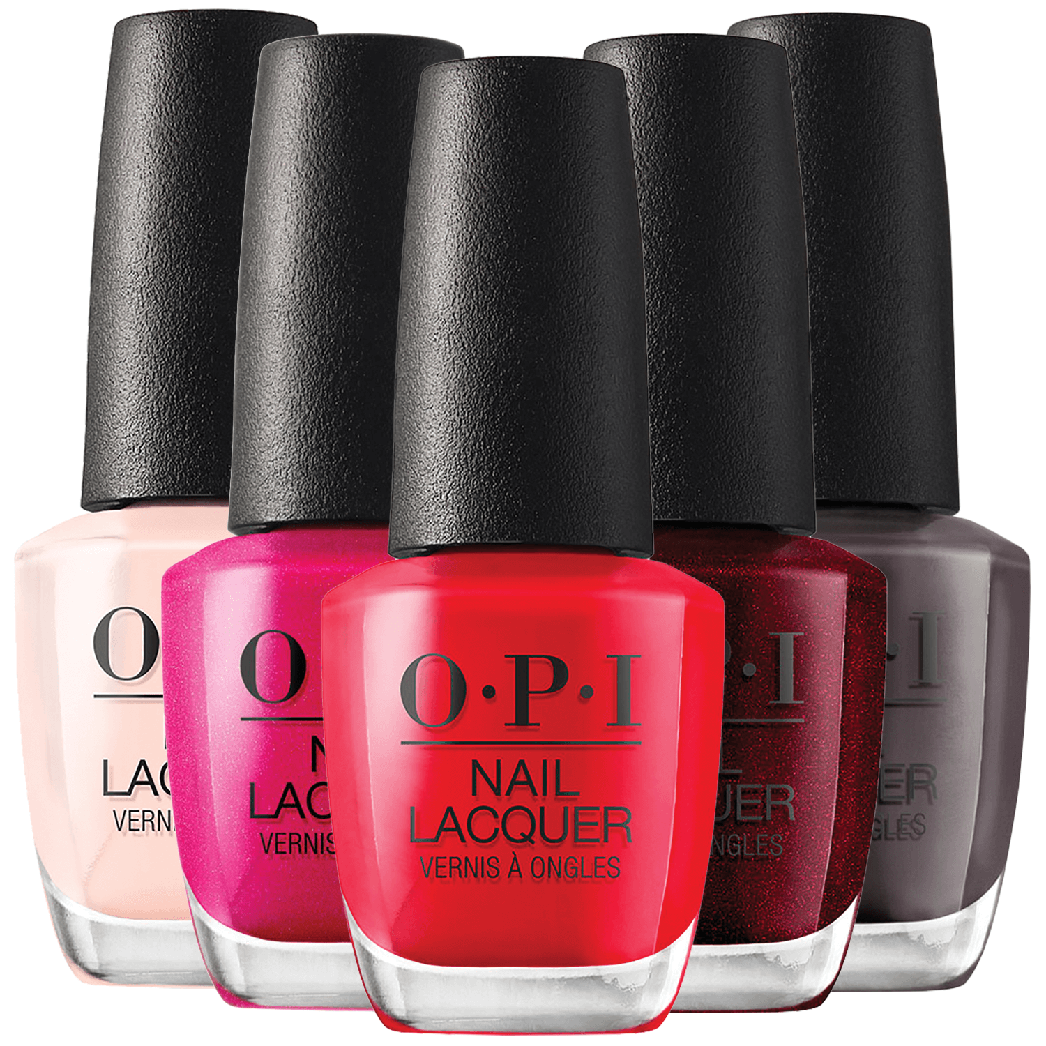 OPI nail polish bottles